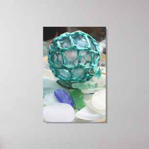 Schwimmer auf Glas, Alaska Leinwanddruck