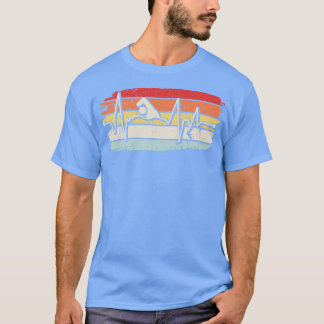 Schwimmer Retro T-Shirt