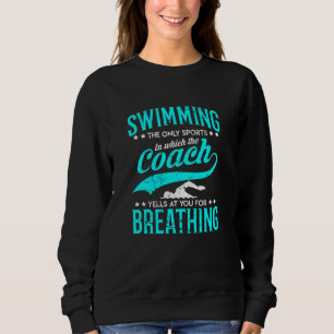 Schwimmer Rettungsschwimmer Schwimmer Sweatshirt