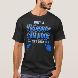 Schwimmer schwimmen Schwimmbad Wassersport Sea Poo T-Shirt