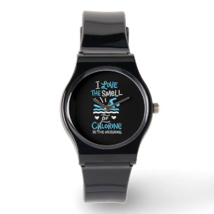 Schwimmer Schwimmen Sport Geschenk Armbanduhr