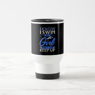 Schwimmer Schwimmen Sport Geschenk Reisebecher