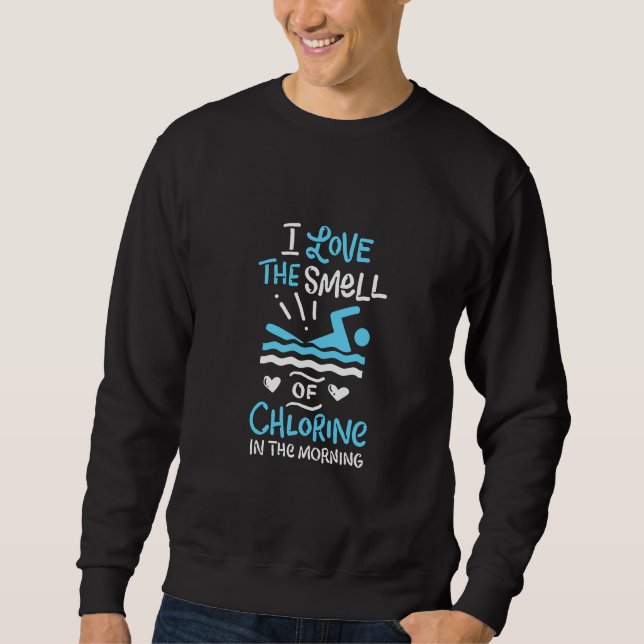 Schwimmer Schwimmen Sport Geschenk Sweatshirt (Vorderseite)