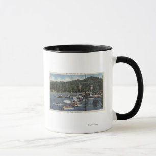 Schwimmer, Schwimmer in Cove Tasse