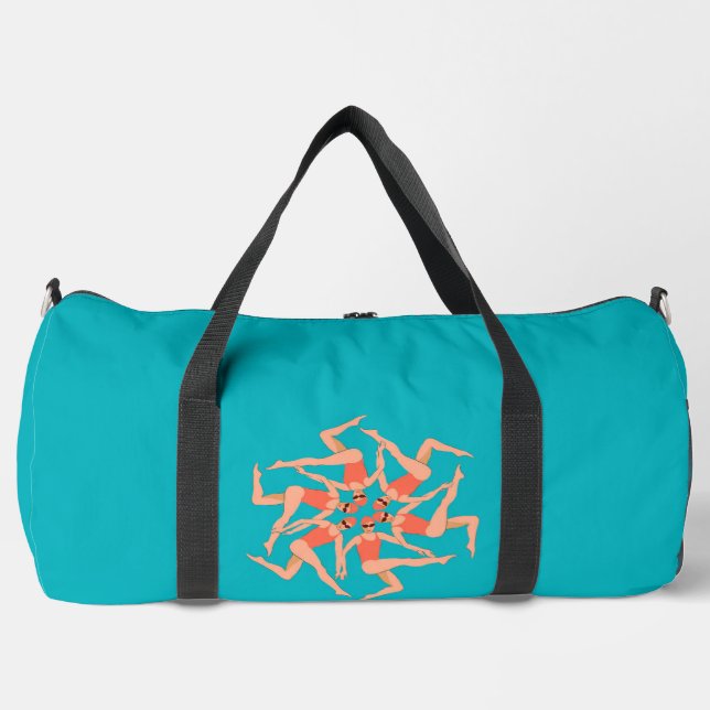 Schwimmer - Synchronschwimmen Duffle Bag (Vorderseite)