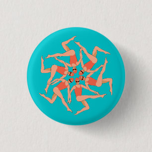 Schwimmer - Synchronschwimmkurographie Button