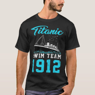 Schwimmer Titanic Swim Team 1912 cooler lustiger K T-Shirt