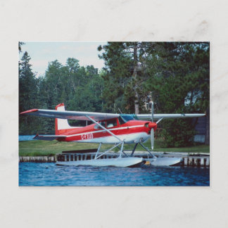 Schwimmerflugzeug Postkarte