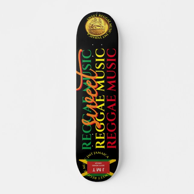 SCHWIMMERMUSIK 7 3/4" Skateboarddecke Skateboard (Vorne)