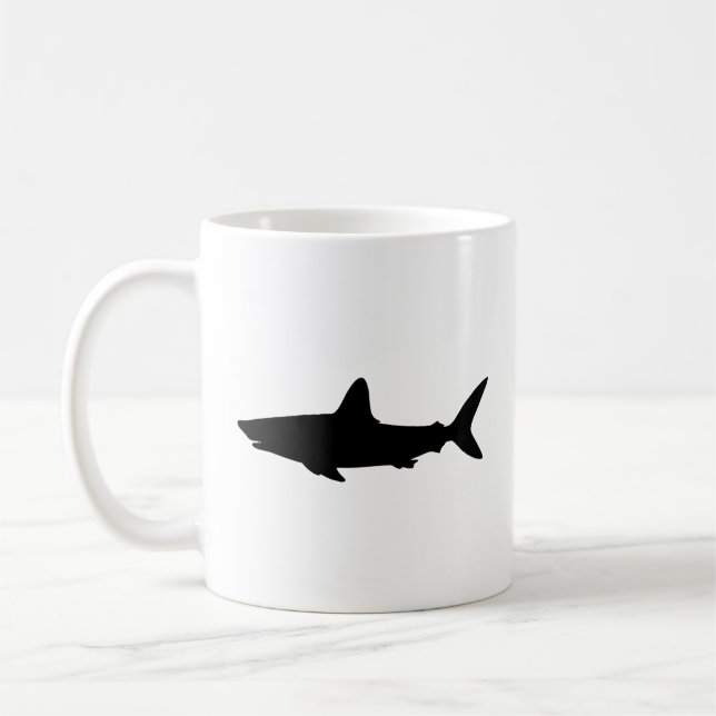 Schwimmhai Tasse (Links)