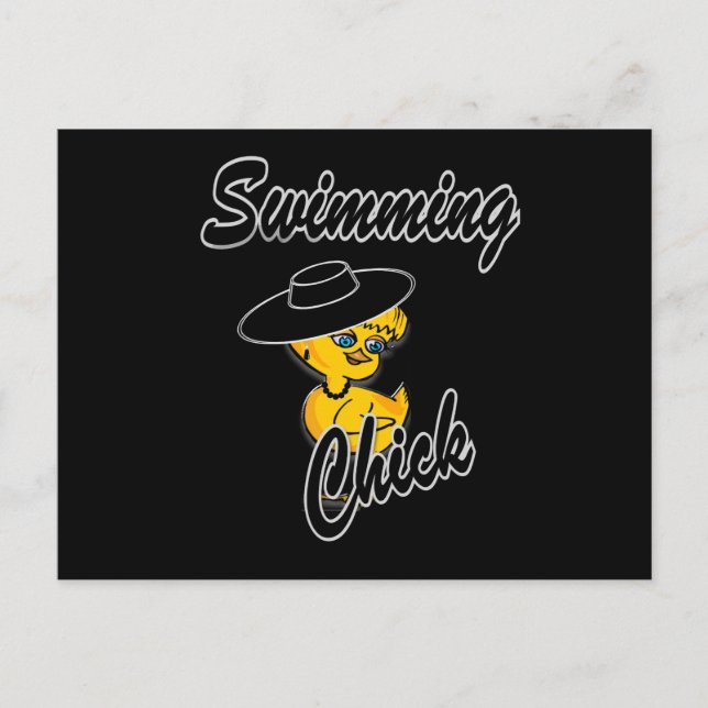 Schwimmkick #4 postkarte (Vorderseite)