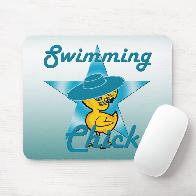Schwimmkick #7 mousepad (Mit Mouse)