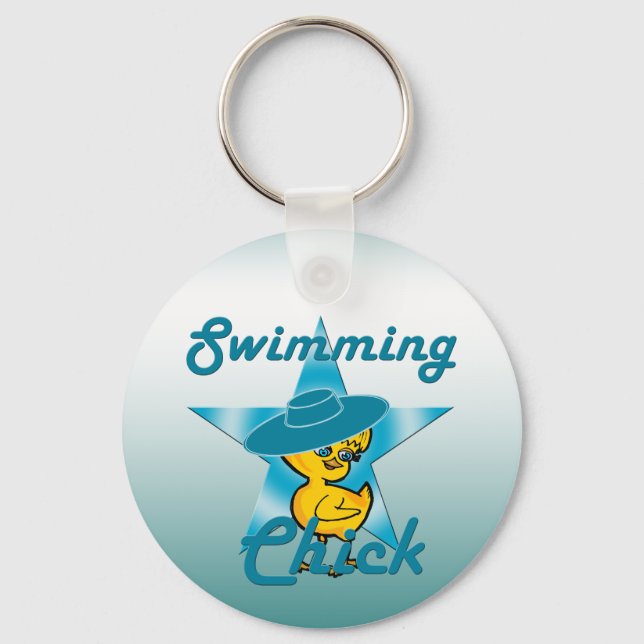Schwimmkick #7 schlüsselanhänger (Vorderseite)