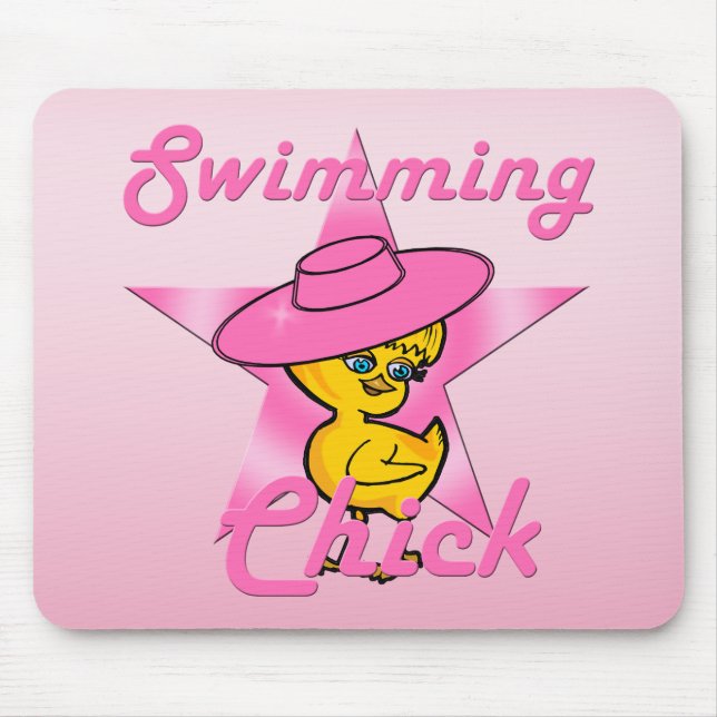 Schwimmkick #8 mousepad (Vorne)