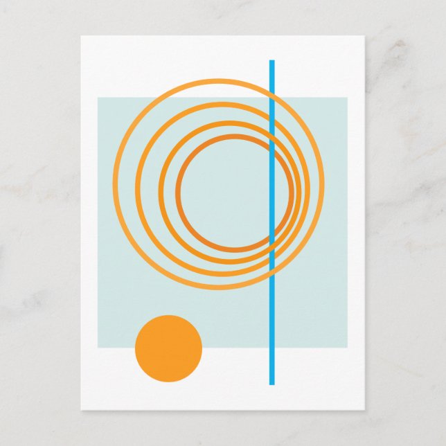 Schwimmkreis 5 postkarte (Vorderseite)