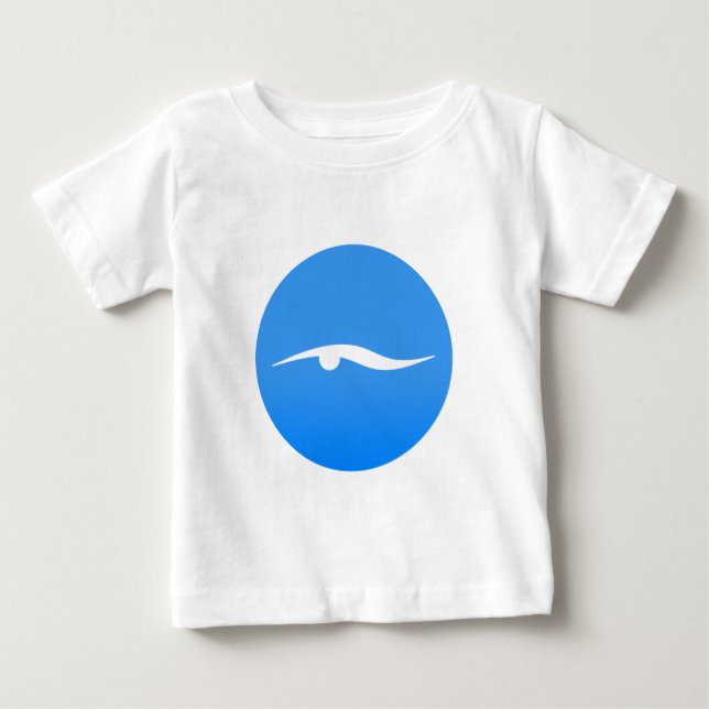 Schwimmlogo auf T - Shirt (Vorderseite)