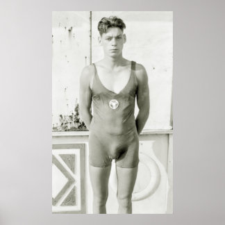 Schwimmmeister, 20er poster