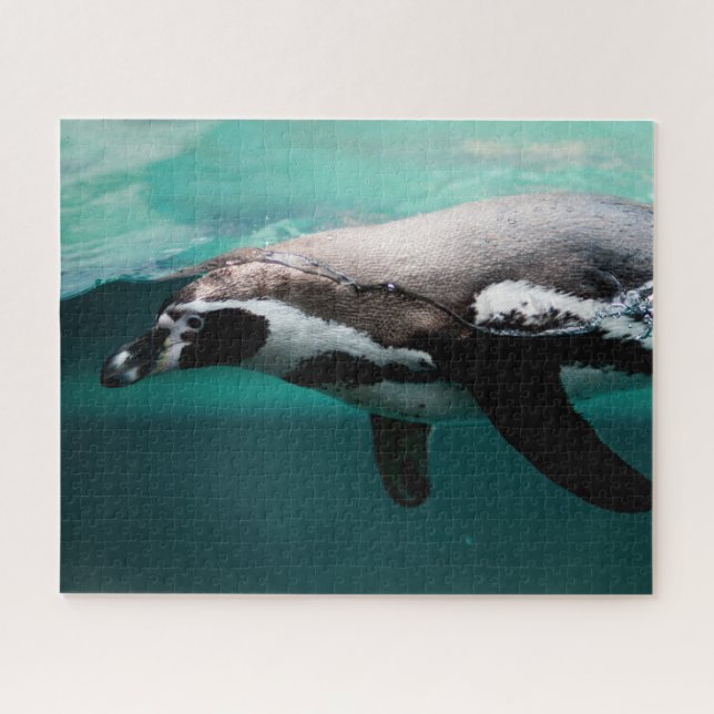 Schwimmpinguin, Jigsaw Puzzle (Horizontal)