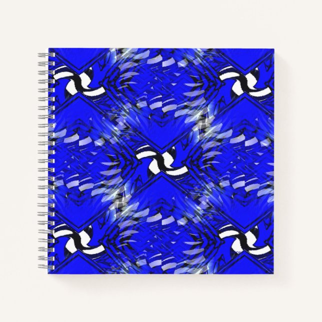 Schwimmpinguine Notizbuch (Vorderseite)