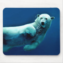 Schwimmpolarbären-Maus-Pad Mousepad