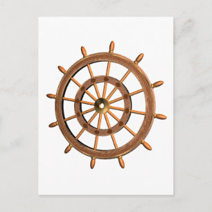 Schwimmrad Postkarte