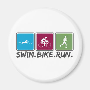 Schwimmradbahn (Triathlon) Magnet