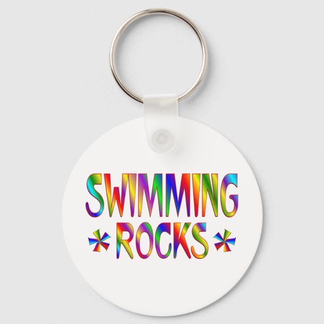 SCHWIMMROCKEN SCHLÜSSELANHÄNGER (Vorderseite)