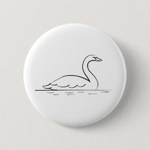 Schwimmschwan Button