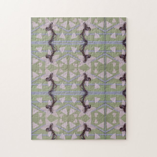 Schwimmstähle Puzzle (Vertikal)