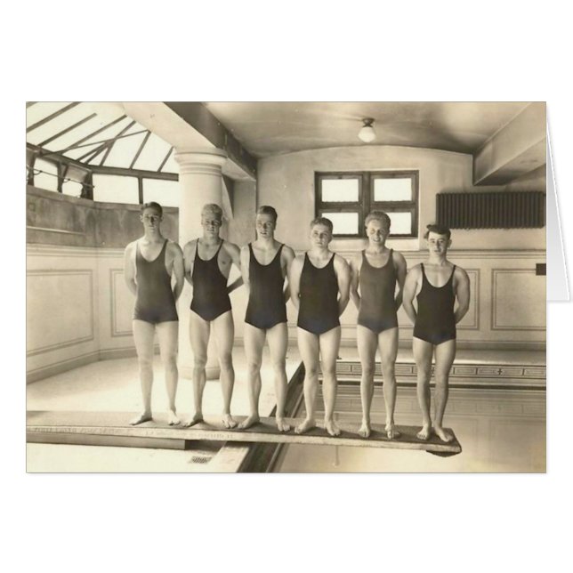 Schwimmteam 1922 (Vorderseite (Horizontal))
