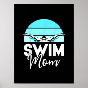 Schwimmteam Mama Mor Schulschwimmwettkampf Schwim Poster