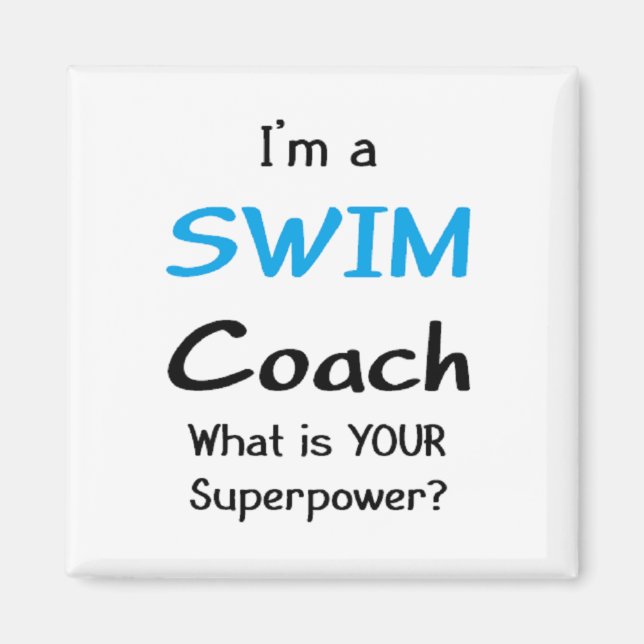 Schwimmtrainer Magnet (Vorne)