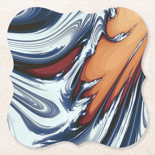 SCHWIMMWASSER UNTERSETZER (Vorderseite)