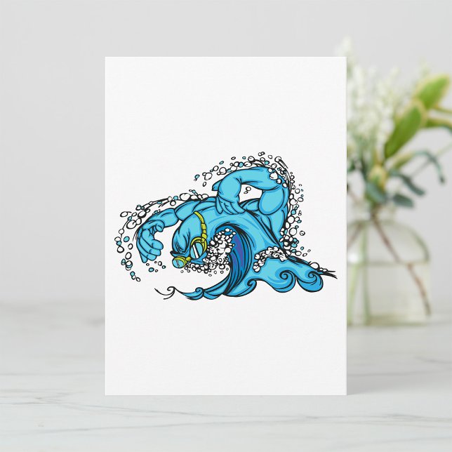 Schwimmwelle Einladung (Von Creator hochgeladen)