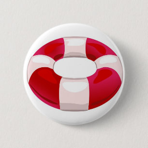 Schwimmweste Button