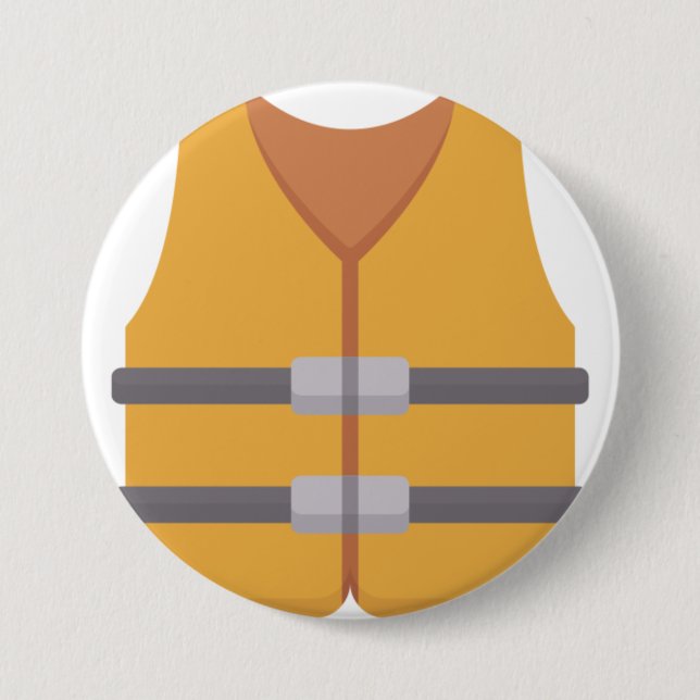 Schwimmweste Button (Vorderseite)