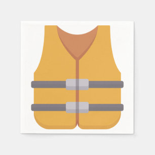 Schwimmweste Serviette