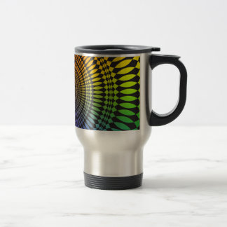 Schwindel: Abstrakter Entwurf: Reise-Tasse Reisebecher