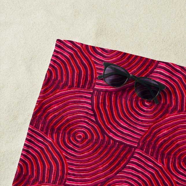 Schwindel rund um Monogramm Strandtuch (Beispiel)