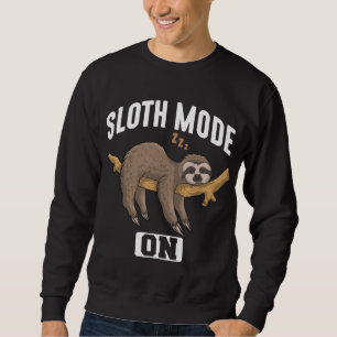 Schwindelmodus bei langsamer Chill Lazy Relaxy Ani Sweatshirt