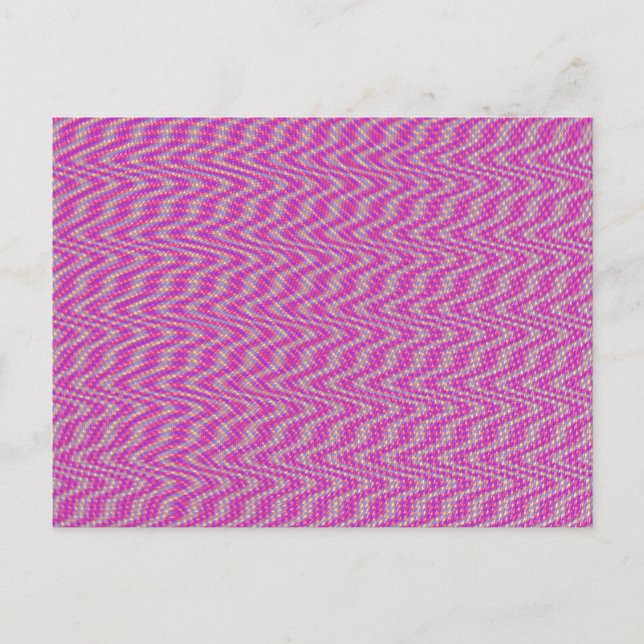 Schwindelrosa Postkarte (Vorderseite)