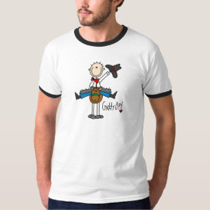 Schwindlige hohe Cowboyt-shirts und -geschenke T-Shirt