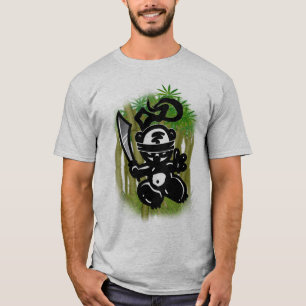 Schwingen-Bambus-Panda-Ähnlich T-Shirt
