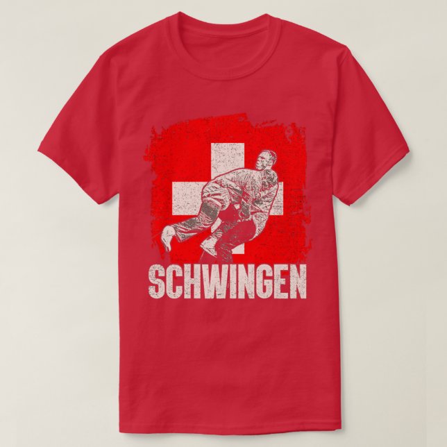 Schwingen Schweizer Wrestling2 1 T-Shirt (Design vorne)