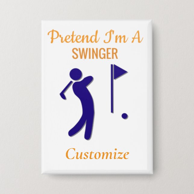 Schwingen von Golfer Thunder_Thunder_Cove Button (Vorderseite)