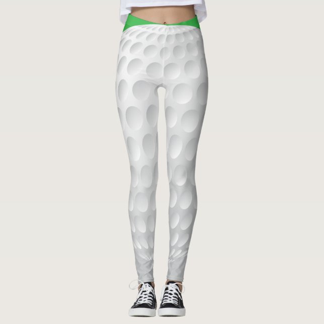 Schwingen von Golfer Thunder_Thunder_Cove Leggings (Vorderseite)