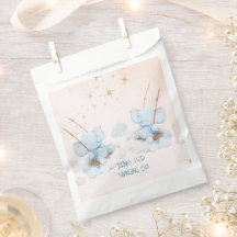 Schwingen von Twin Elephants Babydusche