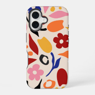 Schwingende Blütenblätter iPhone 16 Hülle