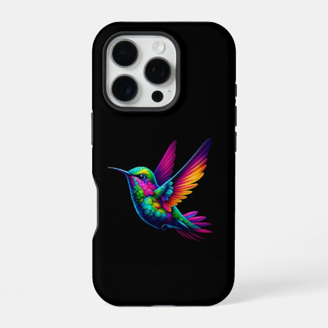 Schwirrender Glanz iPhone Hülle (Rückseite)