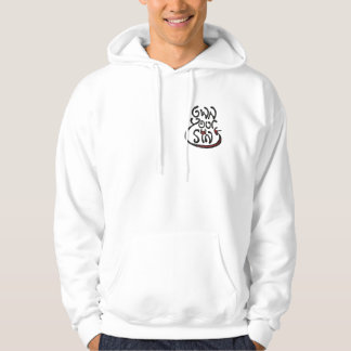 Schwitze deine Trägheits-Teufel-Sünde Hoodie